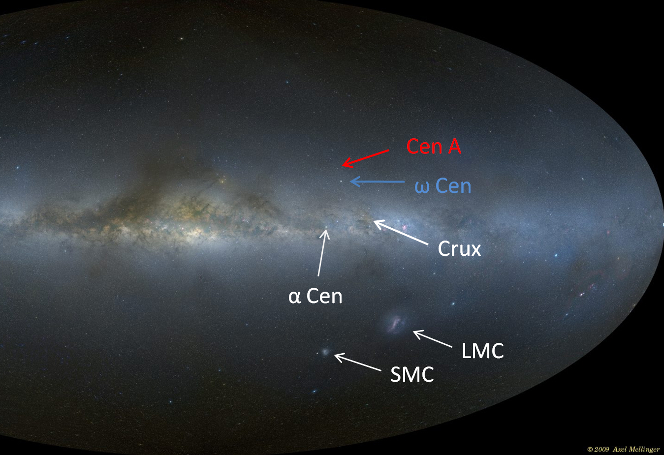 Cen A Location